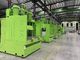Máquina industrial verde 40t da modelação por injeção que aperta a força